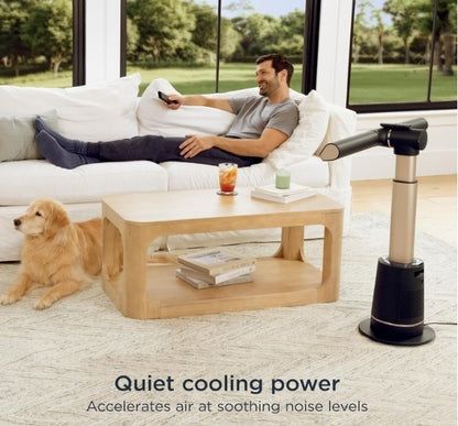FlowPulse™ - Ultra-Powerful Bladeless Tower Fan
